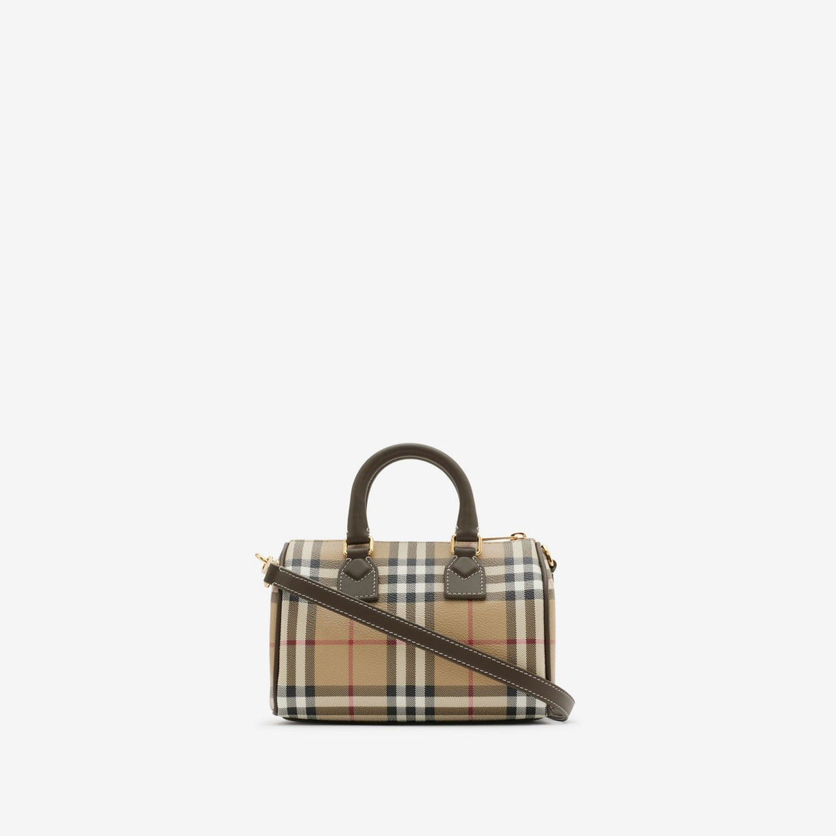 BURBERRY Chic Mini Bowling-Style Handbag