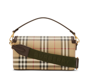 BURBERRY Mini Chic Leather Pouch