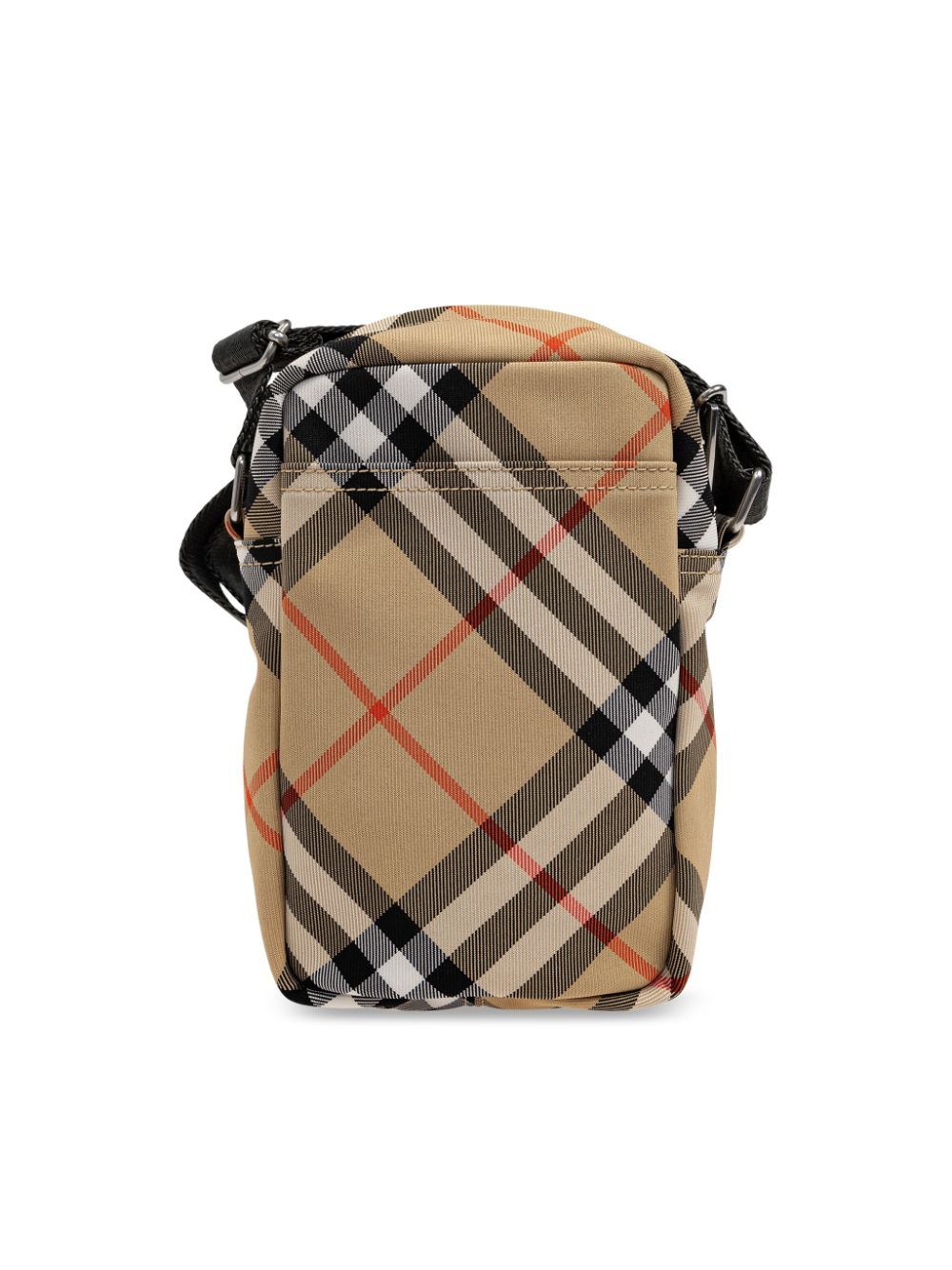 BURBERRY Check Motif Mini Smartphone Case/Shoulder Bag