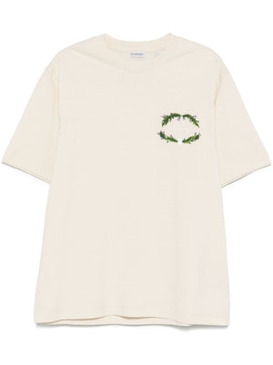 BURBERRY Logo Embroidered T-Shirt for Men