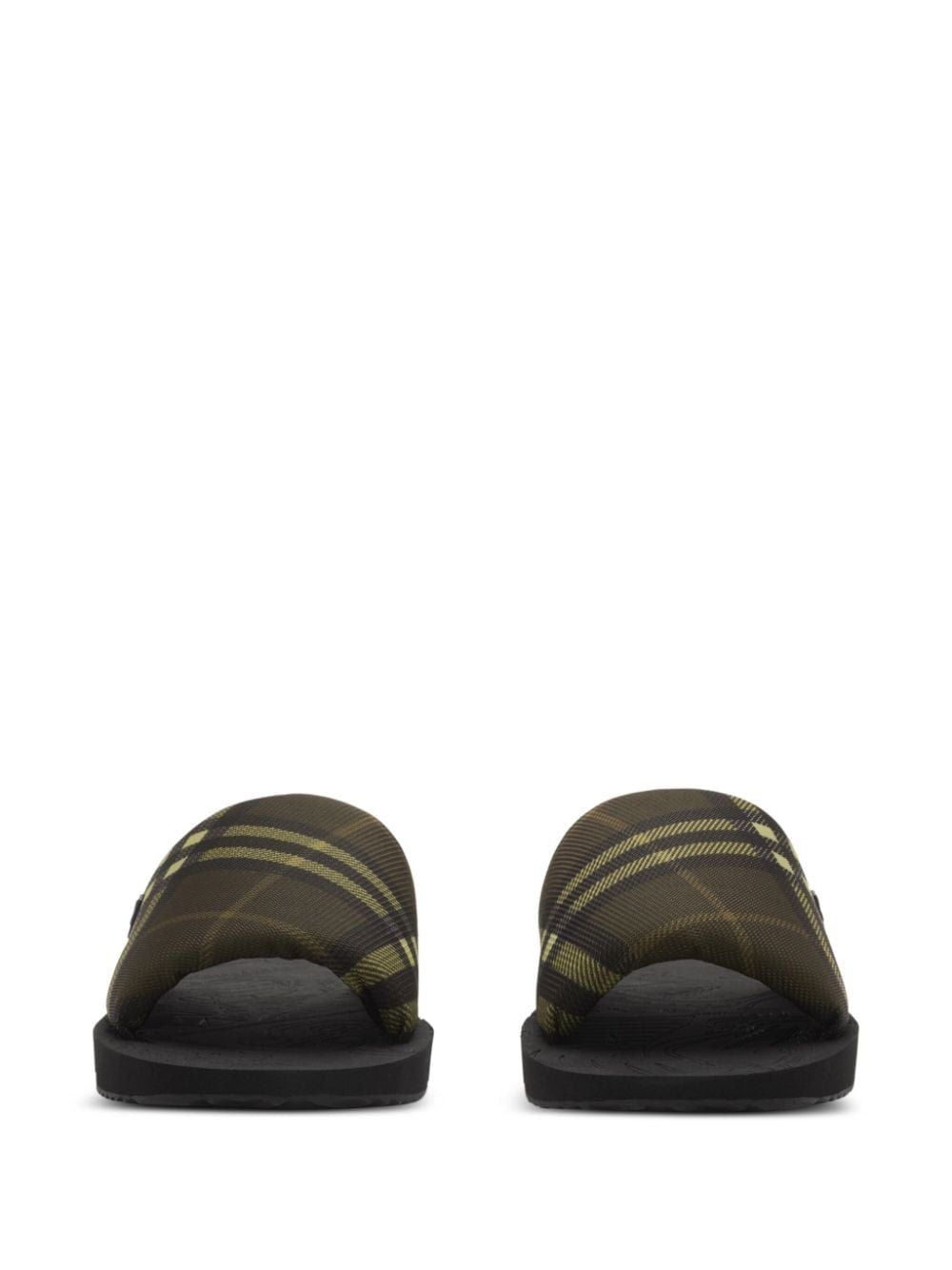 BURBERRY Trek Slide Check Sandals for Men