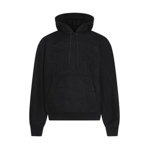 BURBERRY Men's Cozy Cotton Hoodie for Fall 2024