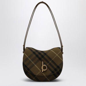 BURBERRY Mini Checkered Crossbody Handbag