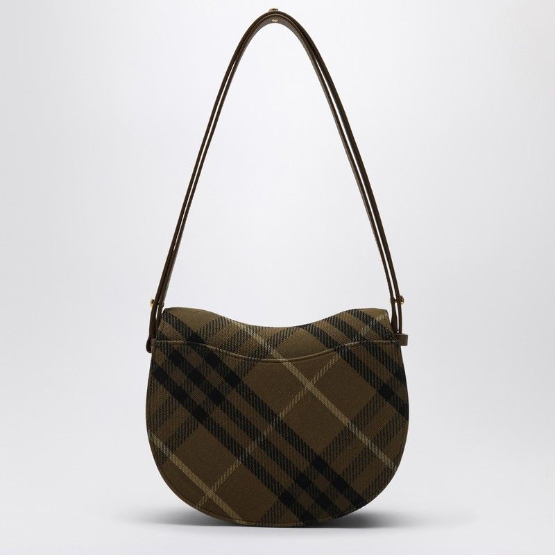 BURBERRY Mini Checkered Crossbody Handbag