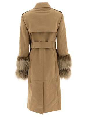 BURBERRY Classic Trench Coat with Cuff Details - Regular Fit