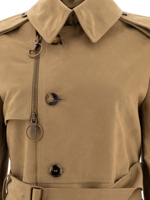 BURBERRY Classic Trench Coat with Cuff Details - Regular Fit