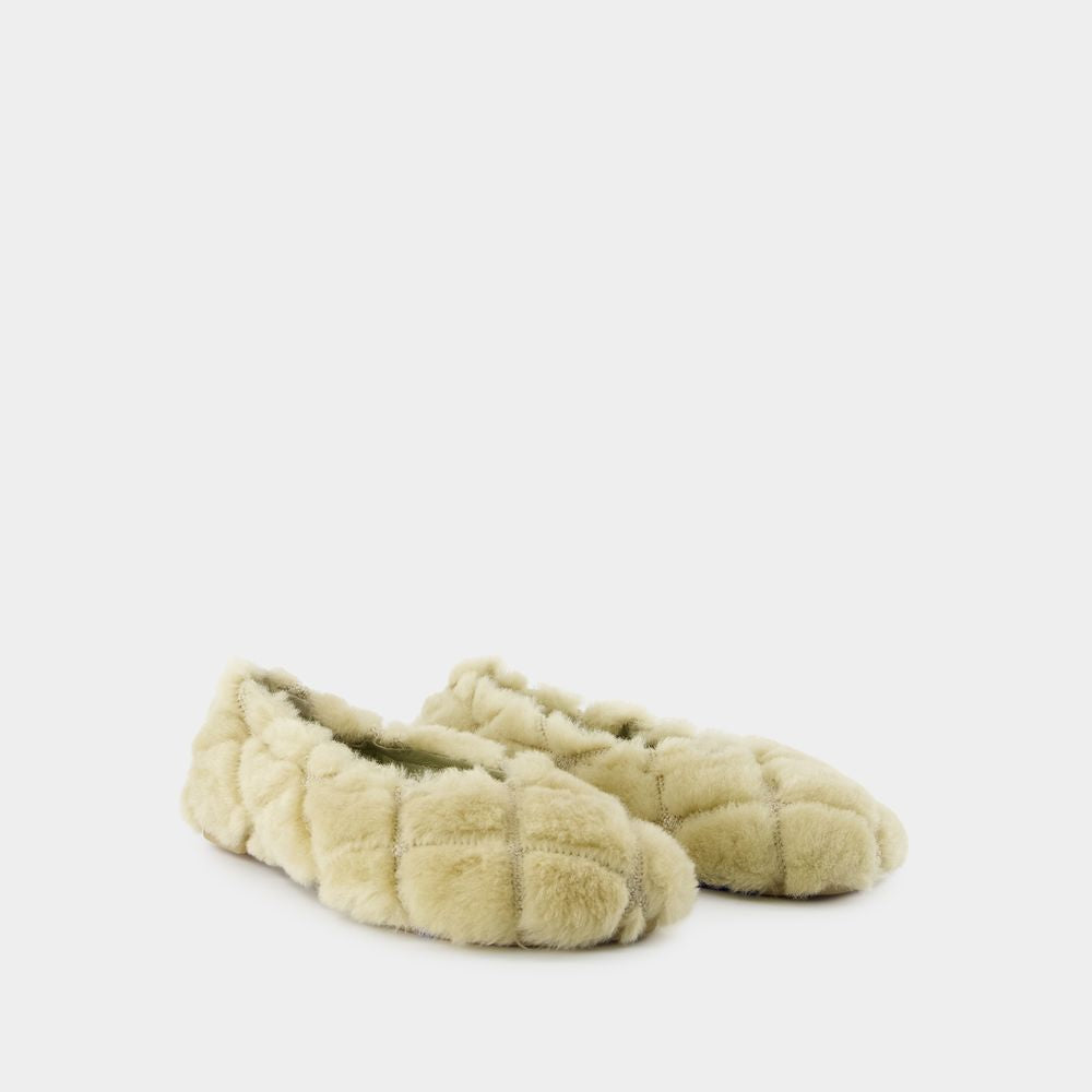 BURBERRY Cozy Women's Mini Ballerinas for FW24