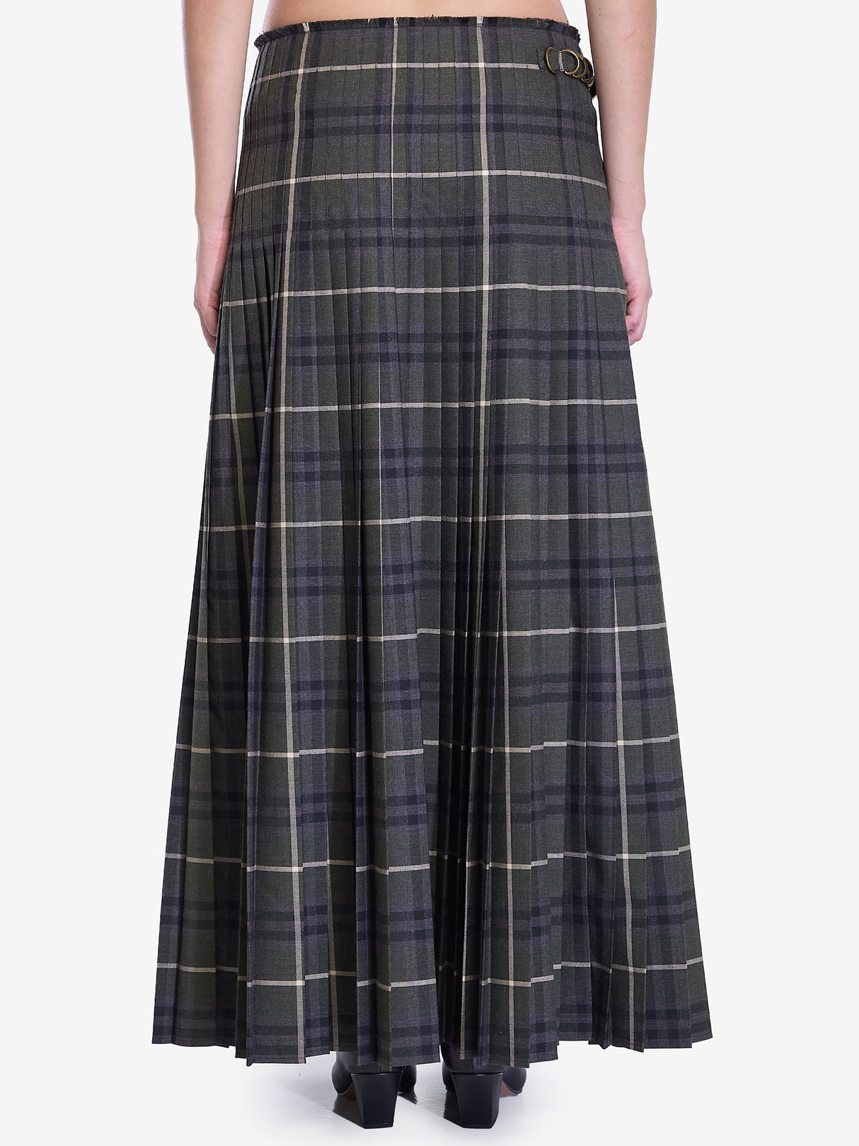 BURBERRY Women's High-Waisted Kilt Skirt