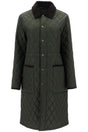 BURBERRY Quilted Diamond-Patterned Car Jacket for Women - Size S