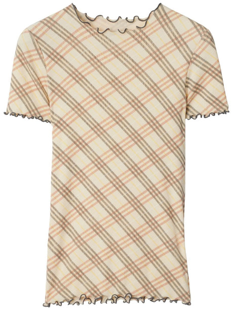 BURBERRY Natural Fabric Top for Women - SS25 Collection