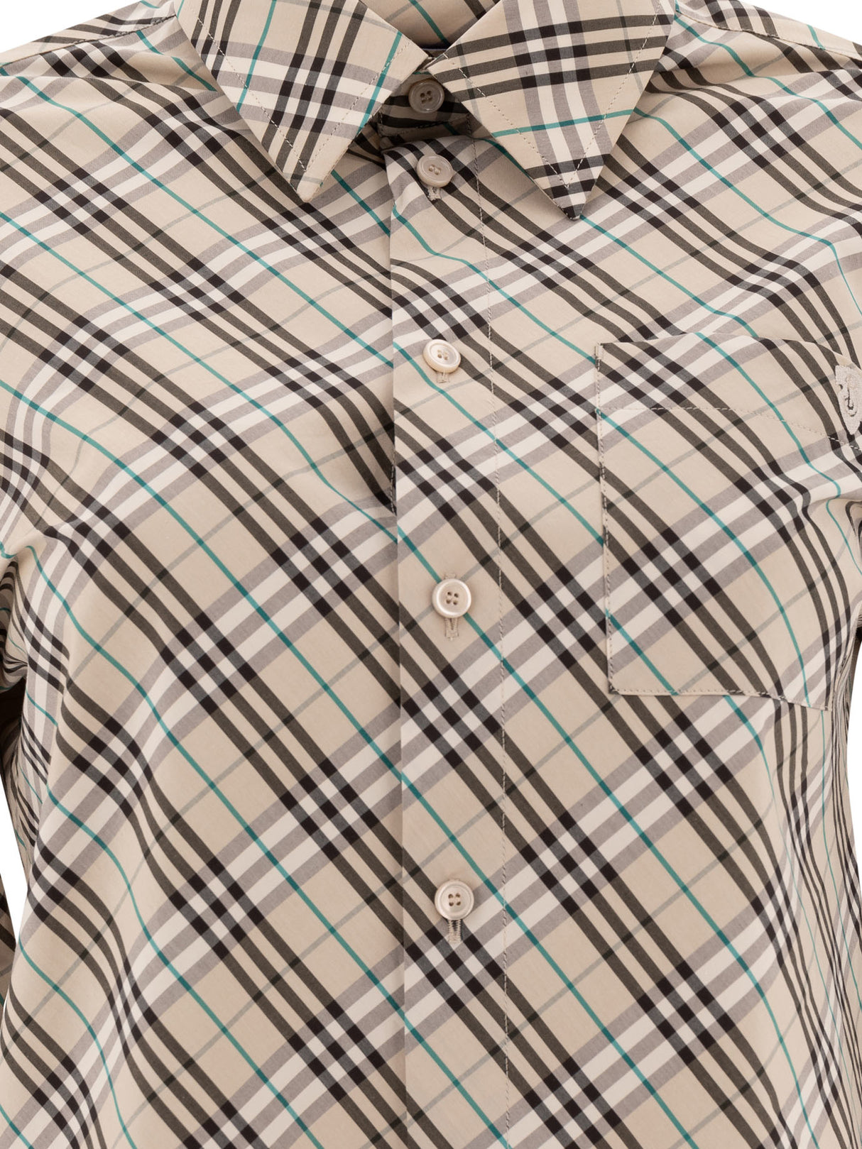 BURBERRY Classic Cotton Shirt for Women - SS25