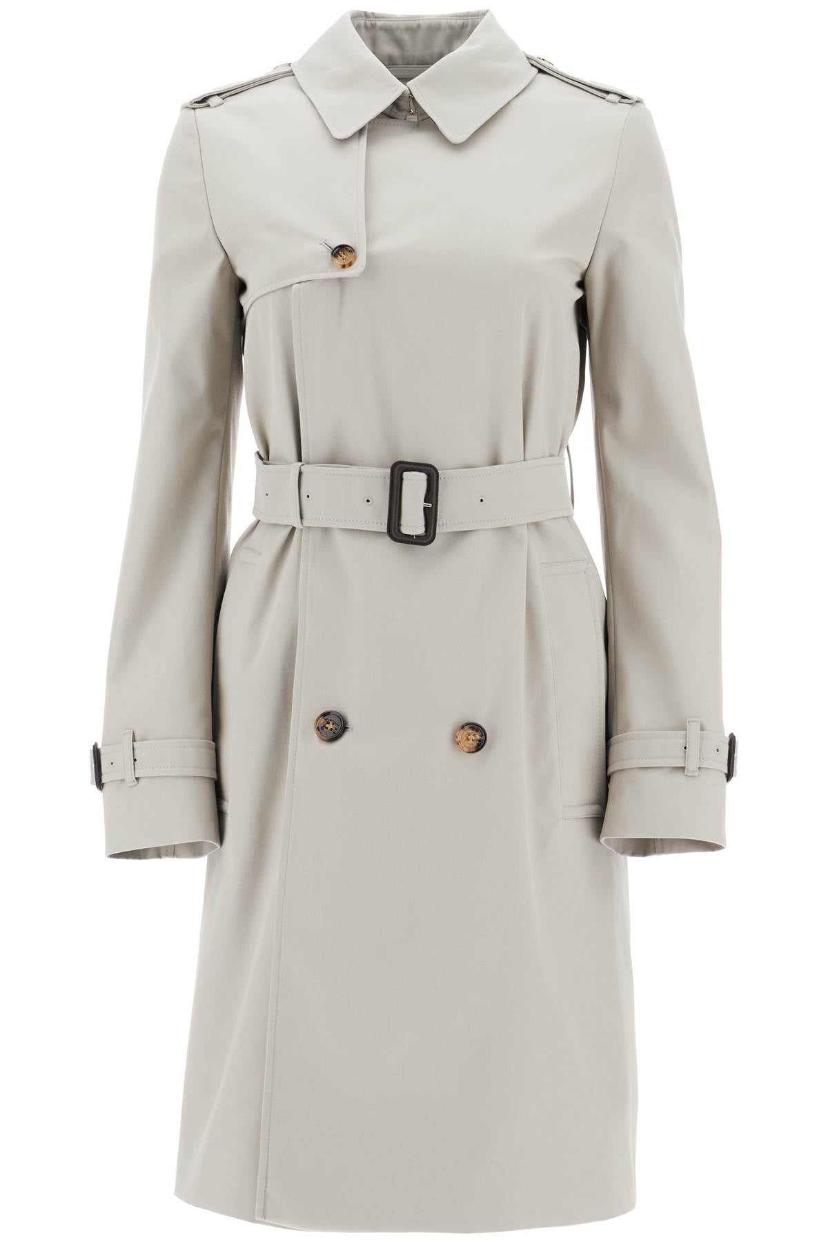 BURBERRY Slightly Slim Cotton-Blend Trench Coat - Size UK 6