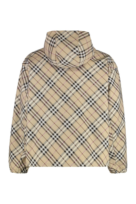 BURBERRY Checkered Design Jacket