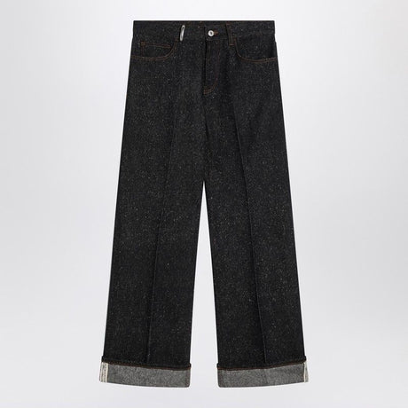 BURBERRY Indigo Turn-Up Jeans for Women