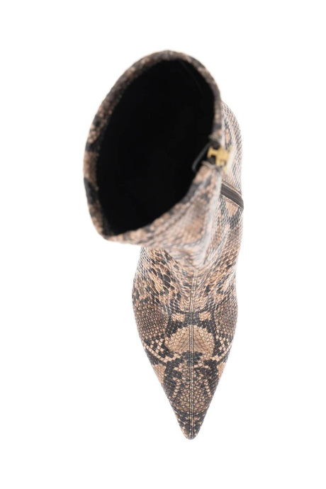 STELLA MCCARTNEY Python Print Ankle Boots for Women - Fall/Winter 2023 Collection