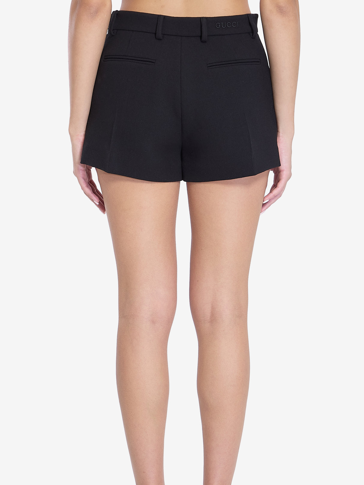 GUCCI Wool Mini Shorts