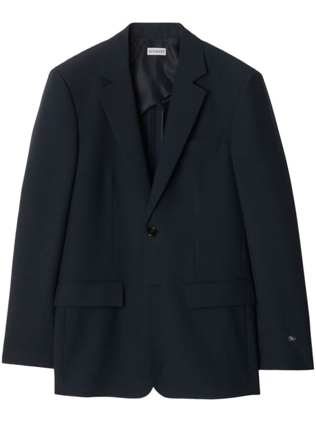 BURBERRY Tailored Wool Mohair Jacket for Men - SS25 Collection