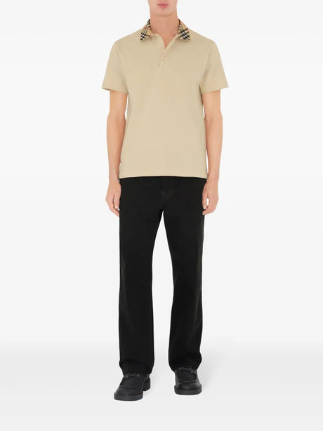 BURBERRY Men's Mini Polo Shirt