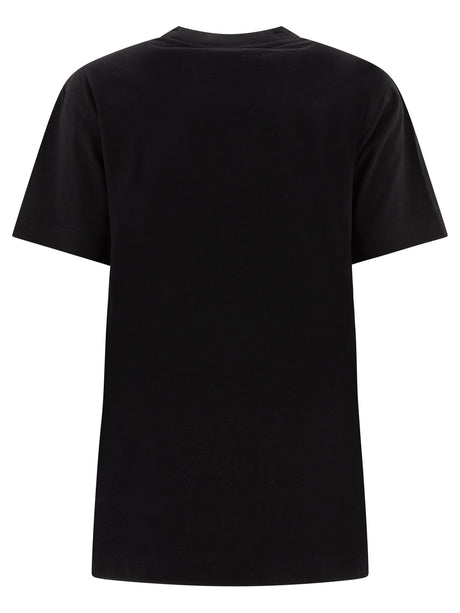 BURBERRY Organic Cotton T-Shirt for Women - SS25 Collection