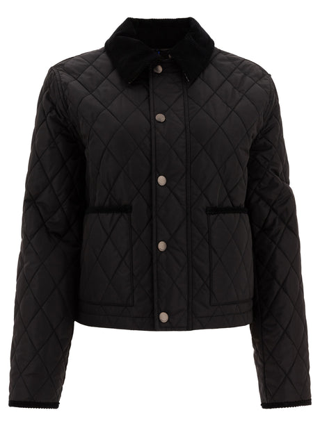 BURBERRY Womens Mini Lightweight Outerwear Jacket