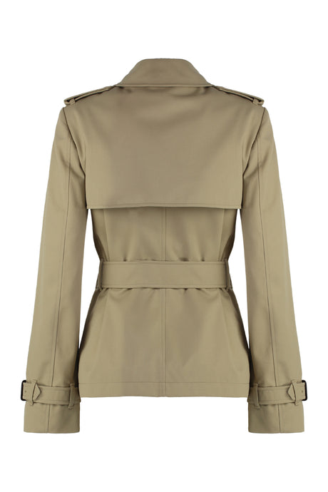 BURBERRY Double-Breasted Trench Jacket