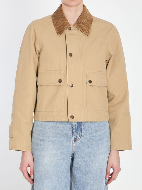 BURBERRY Cropped Jacket Size UK 8