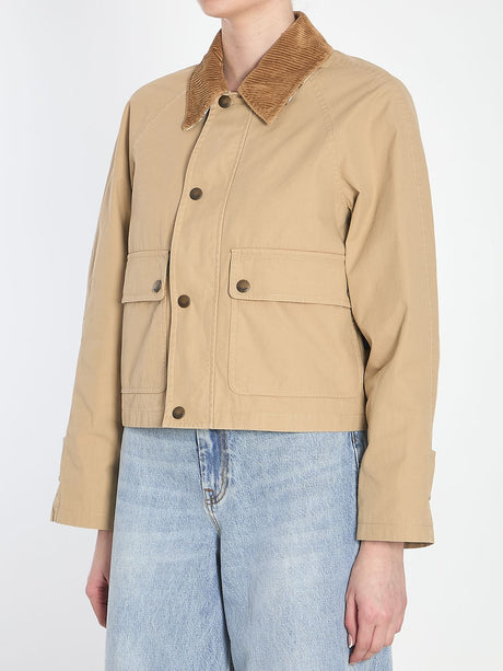 BURBERRY Cropped Jacket Size UK 8