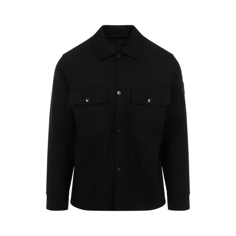 STONE ISLAND Ghost Wool Blend Overshirt