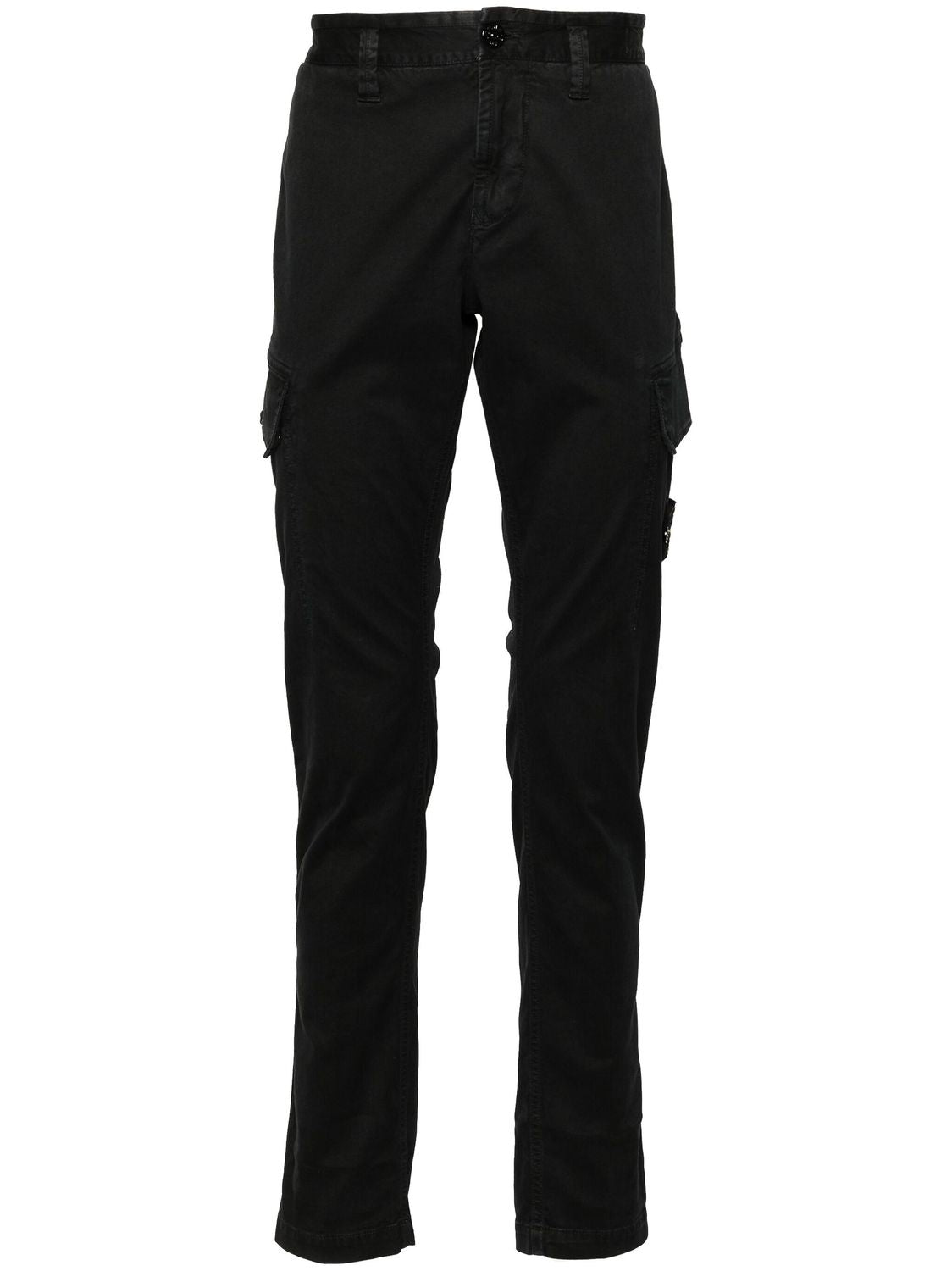 STONE ISLAND Men's Cargo Pants with Detachable Badge