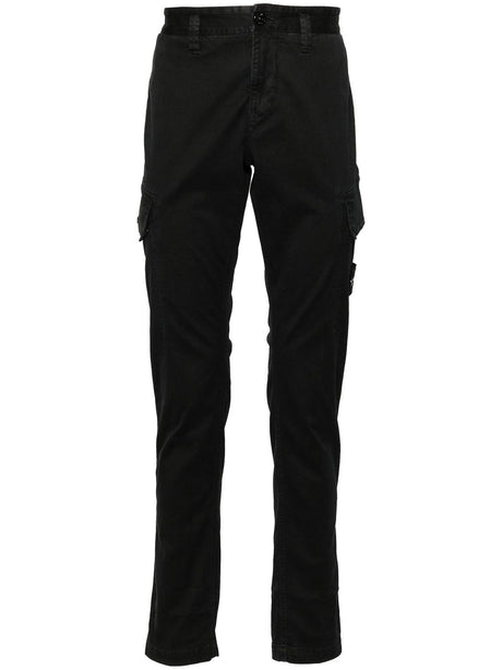 STONE ISLAND Men's Cargo Pants with Detachable Badge