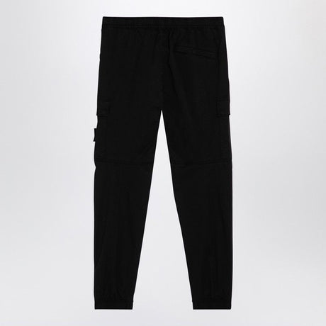 STONE ISLAND Cotton Jogging Trousers with Logo for Men