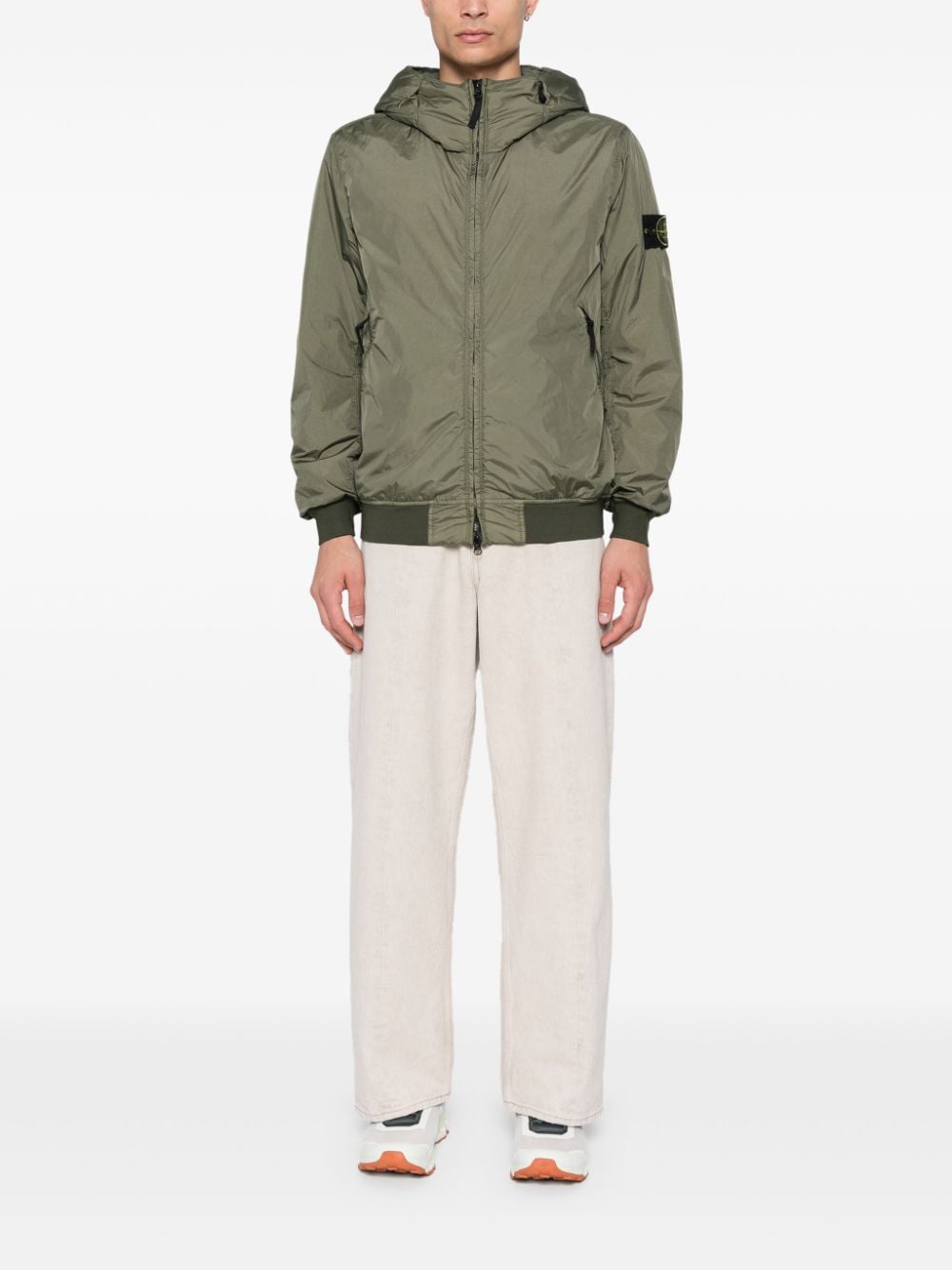 STONE ISLAND Men's Nylon Zipped Jacket for Fall/Winter 2024