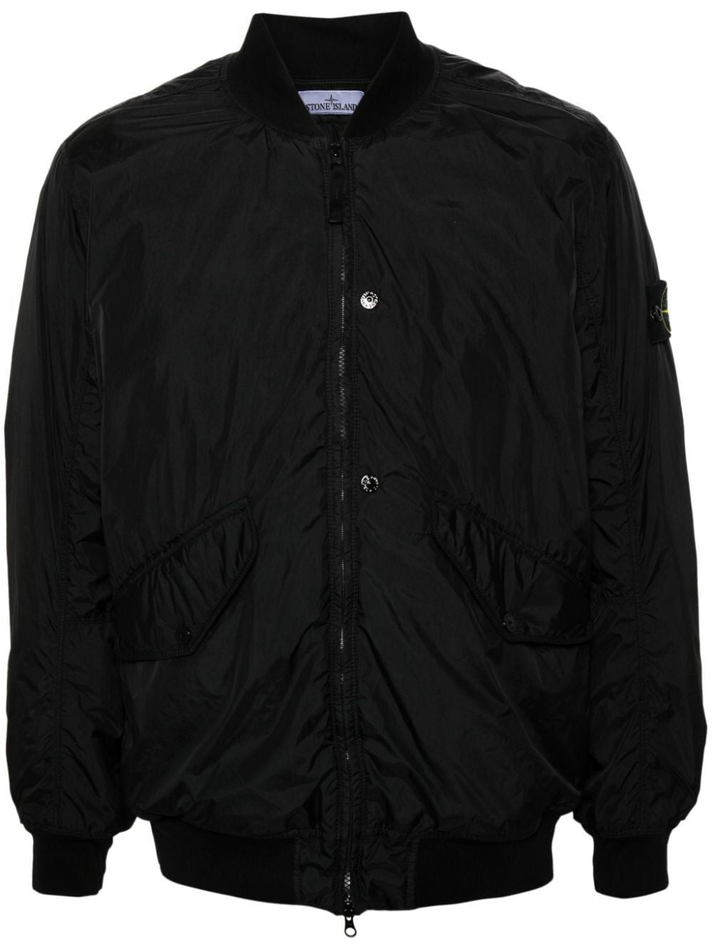 STONE ISLAND Winter-Ready Padded Black Jacket