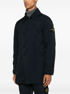 STONE ISLAND Men's Premium Water-Resistant Trench Jacket