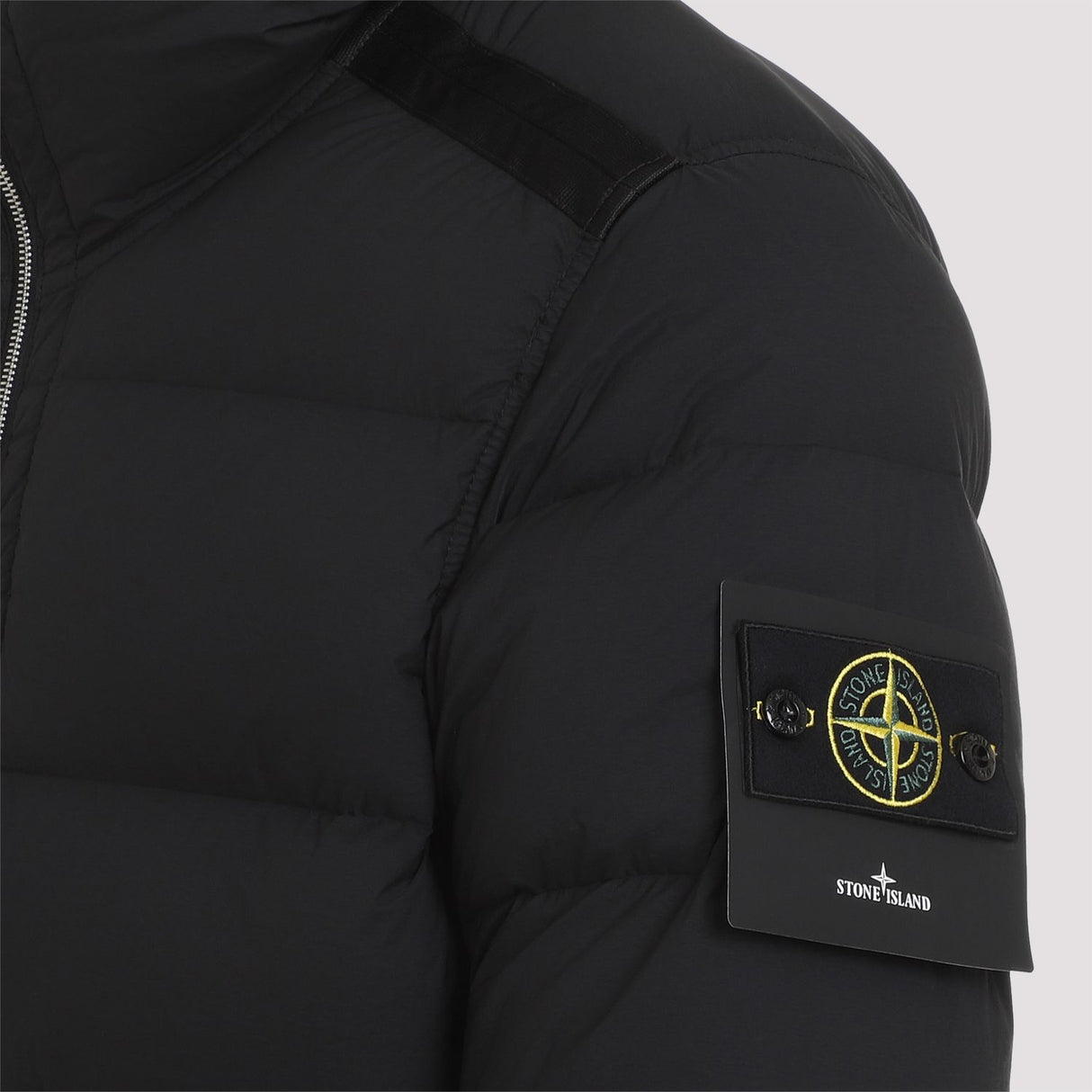 STONE ISLAND Men's Feather Down Polyamide Jacket - Outerwear for Fall/Winter 2024