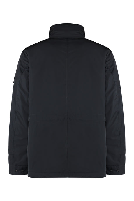 STONE ISLAND Technical Fabric Hooded Jacket for Men