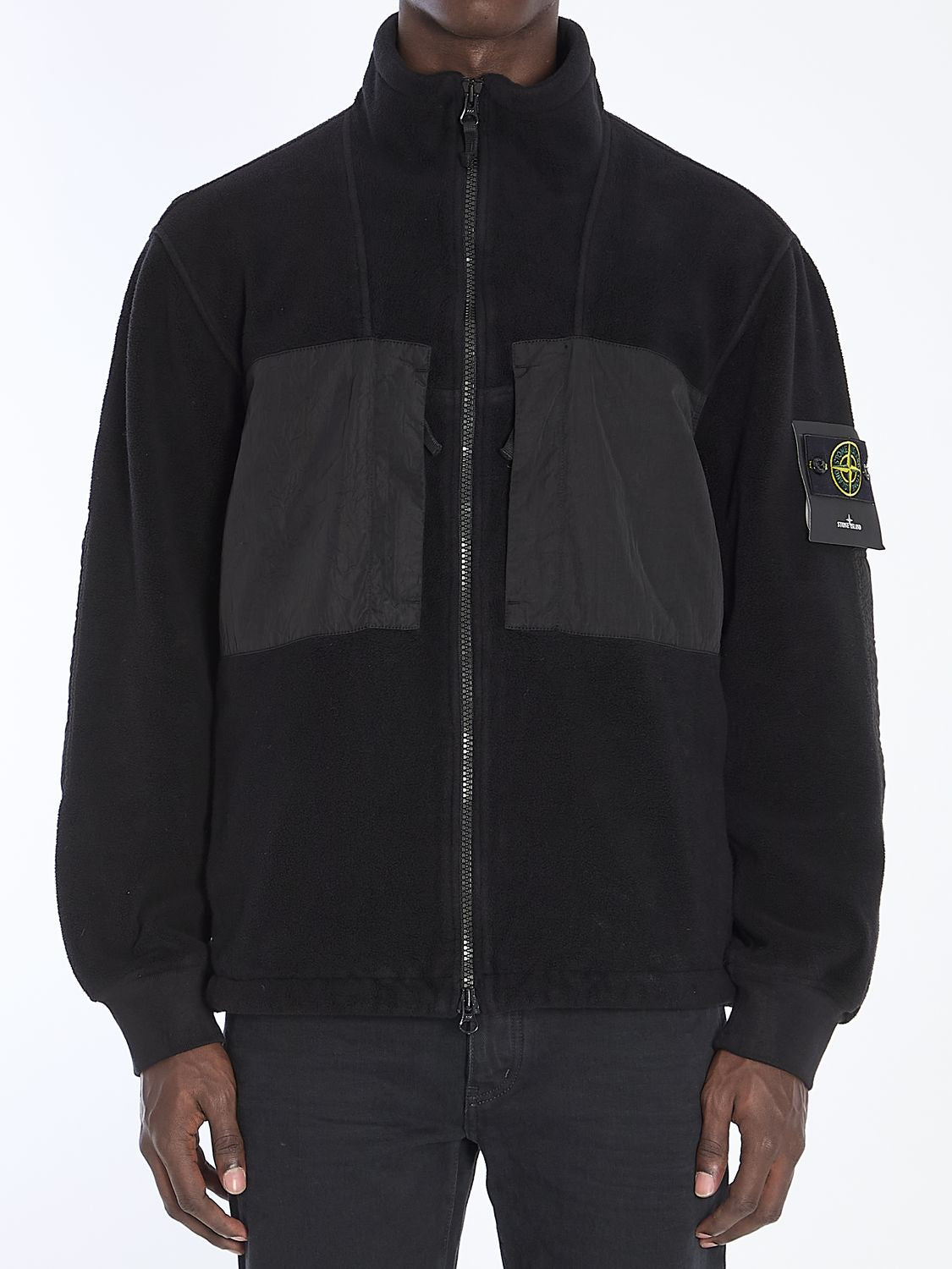 STONE ISLAND Men's Teddy-Effect Jacket