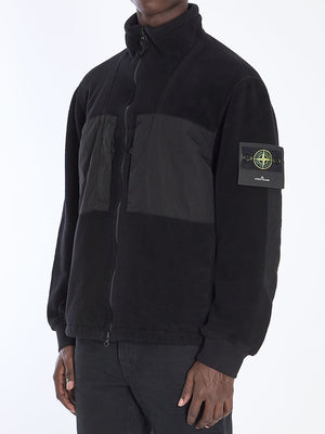 STONE ISLAND Men's Teddy-Effect Jacket