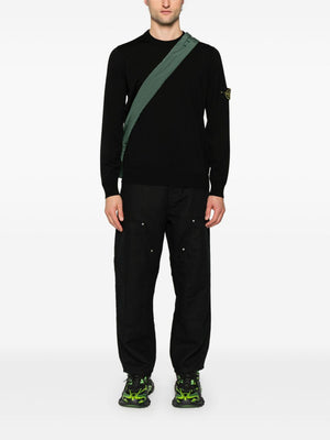 STONE ISLAND Classic Virgin Wool Crew-Neck Sweater