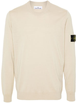 STONE ISLAND Compass Patch Wool Sweater