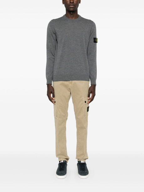 STONE ISLAND Compass Emblem Wool Sweater