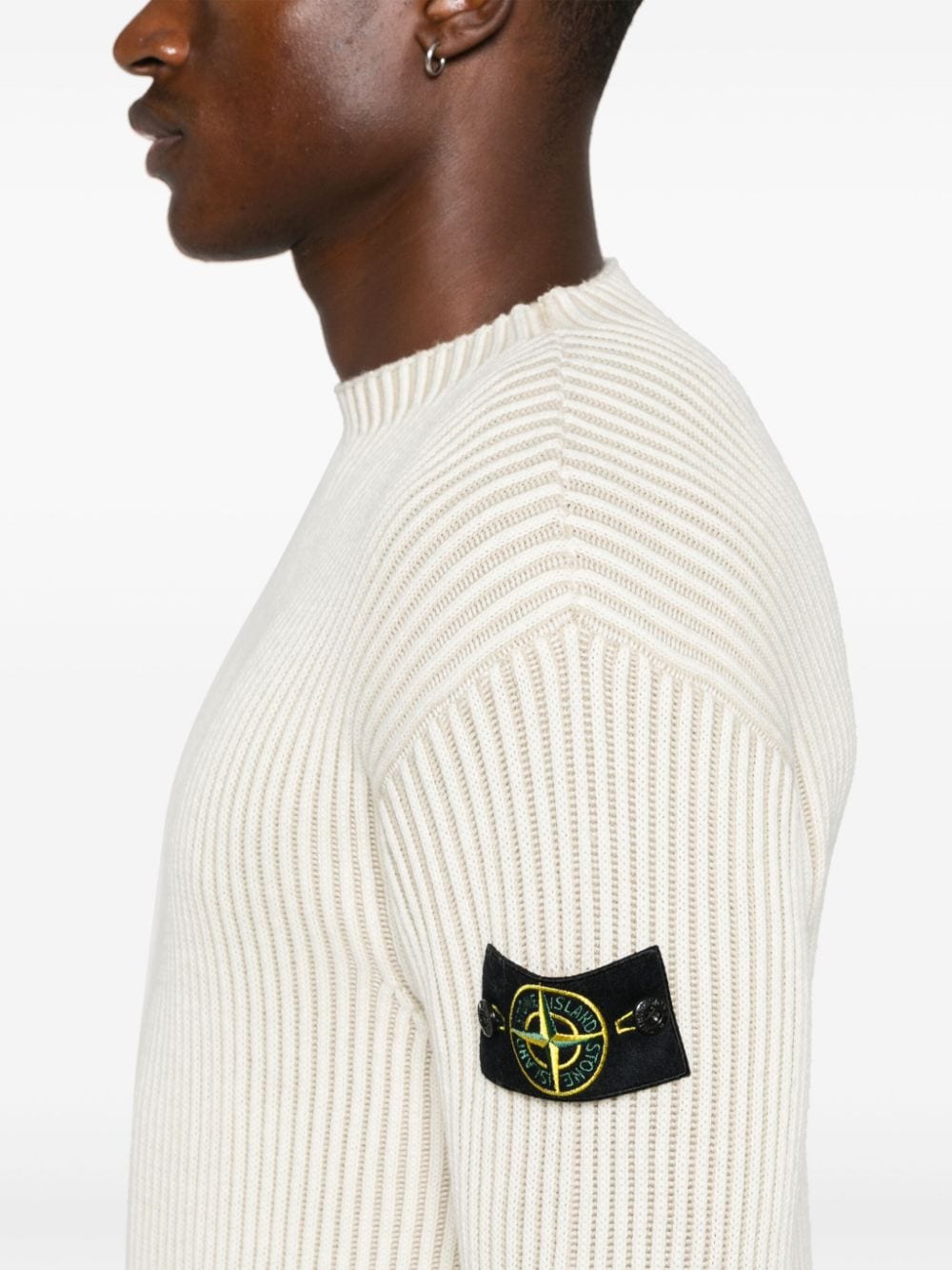 STONE ISLAND Men's Wool Crewneck Sweater