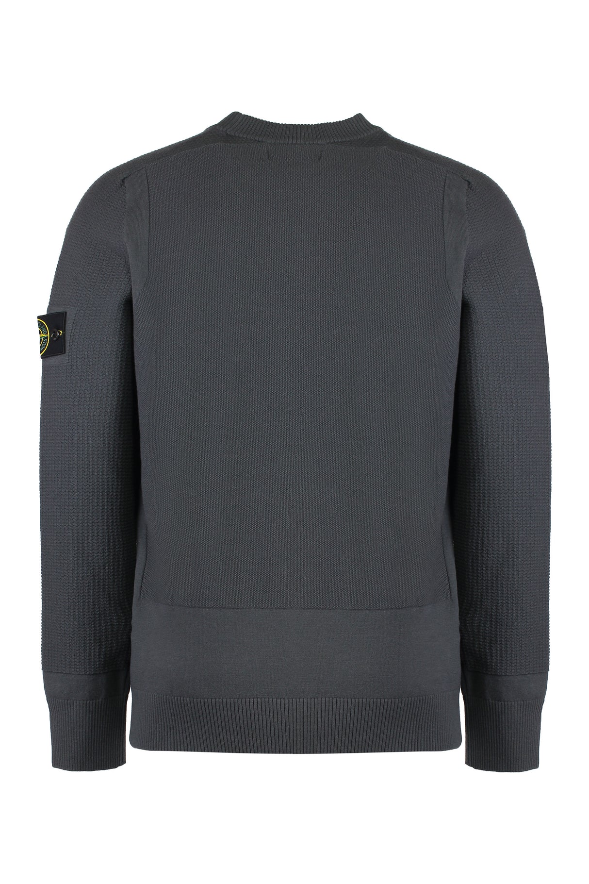 STONE ISLAND Wool-Blend Crew-Neck Sweater