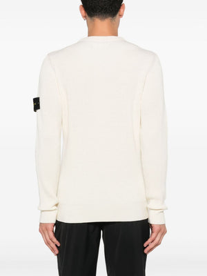 STONE ISLAND Men's Premium Wool Knit Sweater