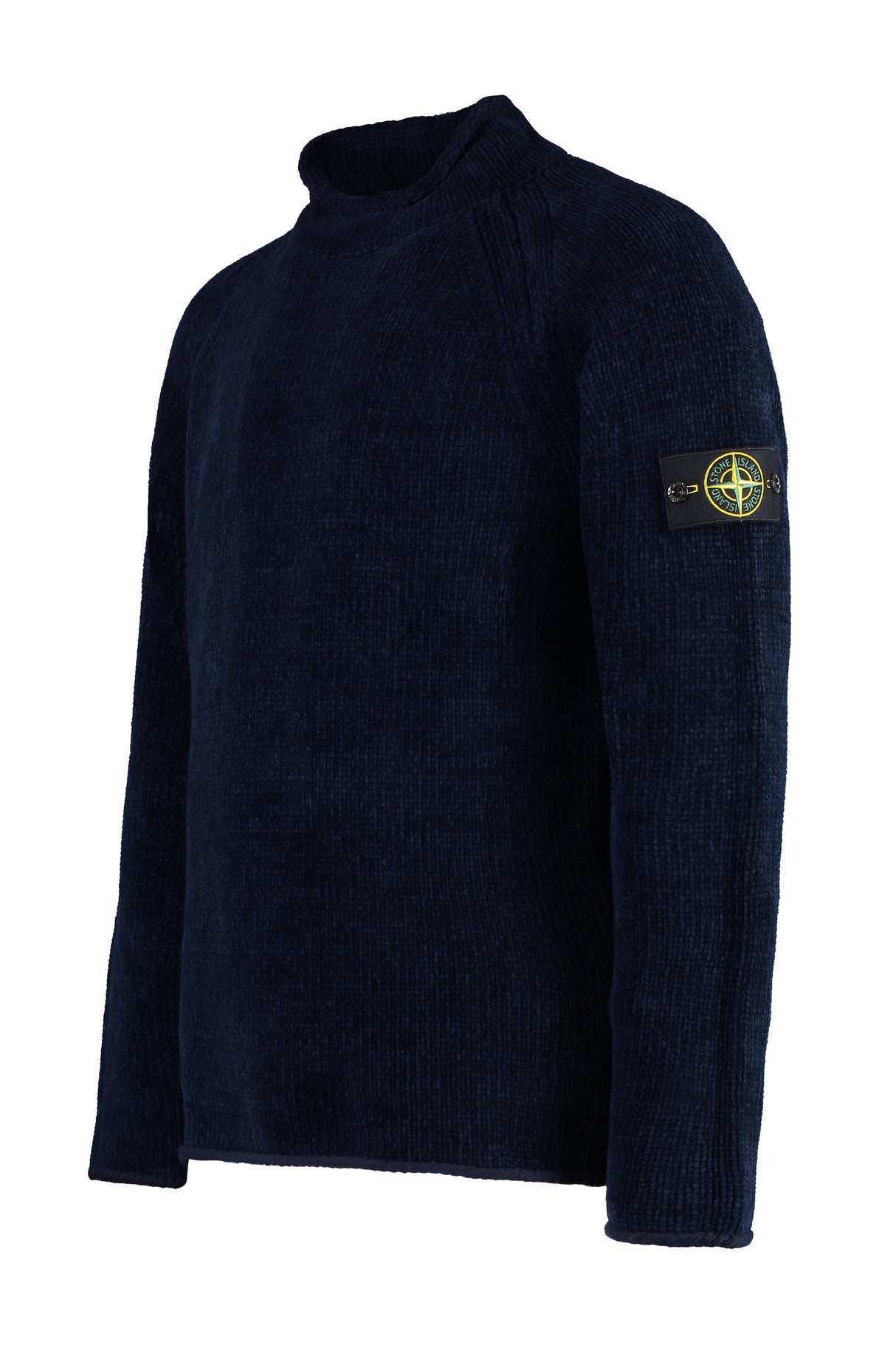 STONE ISLAND Luxurious Wool-Blend Turtleneck Sweater