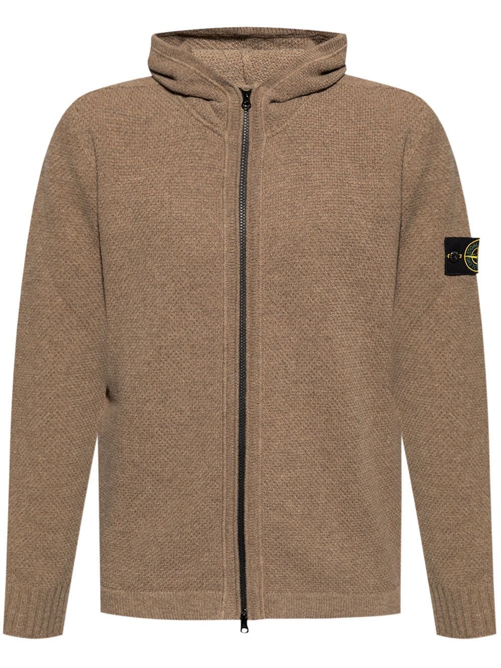 STONE ISLAND Autumn Walnut Knit Sweater