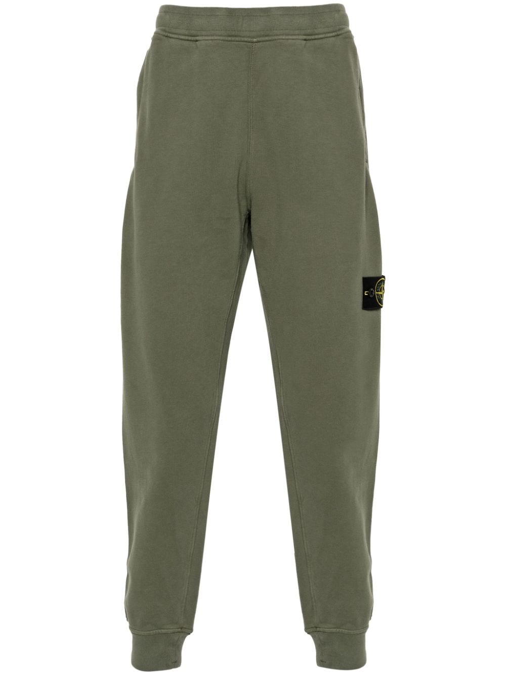 STONE ISLAND Men's Organic Cotton Sweatpants with Detachable Badge