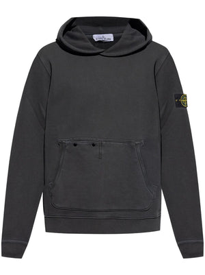 STONE ISLAND Classic Cotton Sweatshirt for Men - Fall/Winter 2024