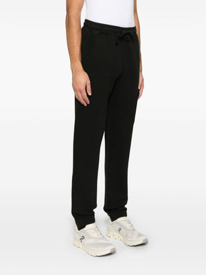 STONE ISLAND Classic Black Sweatshirt Trousers for Men