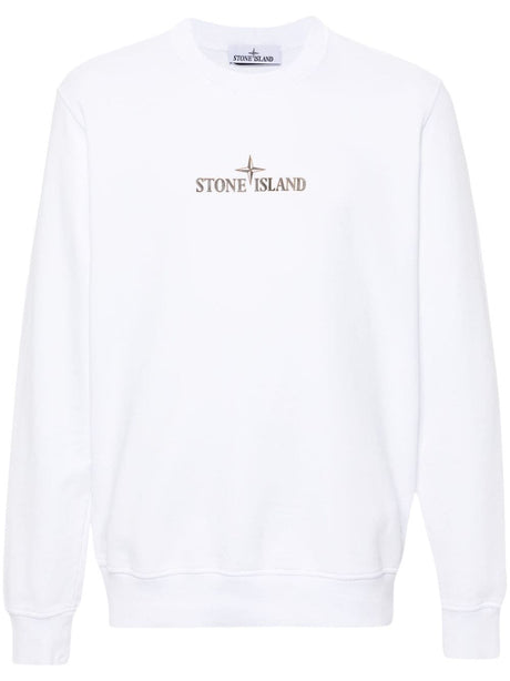 STONE ISLAND Essential Winter Cotton Sweatshirt